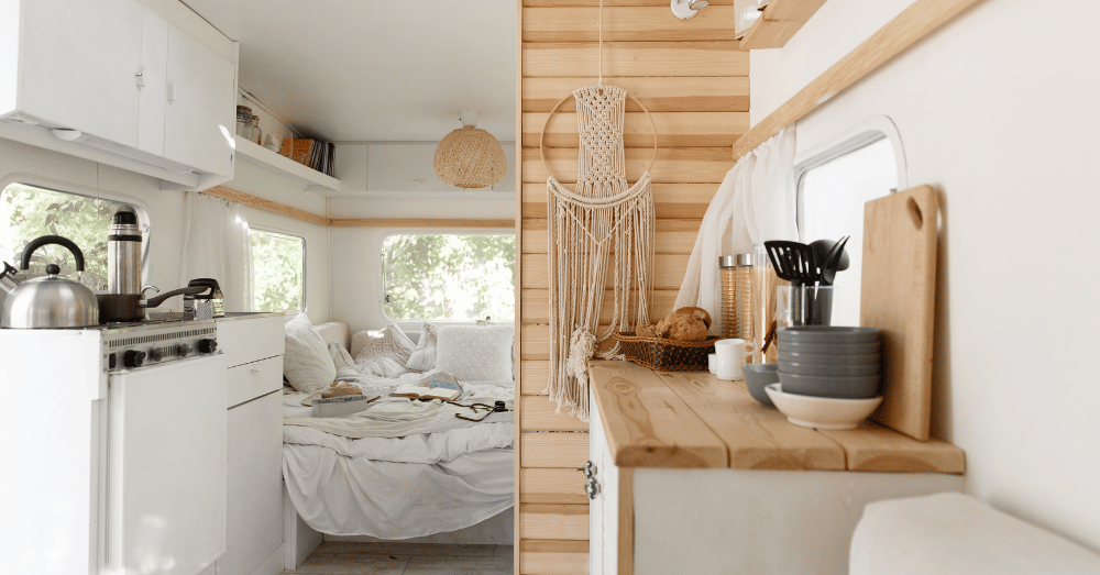 Make Your Camper or RV Pinterest-Worthy - white interior