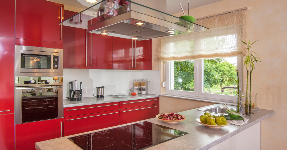 Featured Post Image - Cherry Red Kitchens: Retro Glam Meets Contemporary Cool